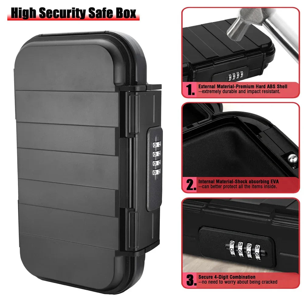 Waterproof Outdoor Mini Safe Case