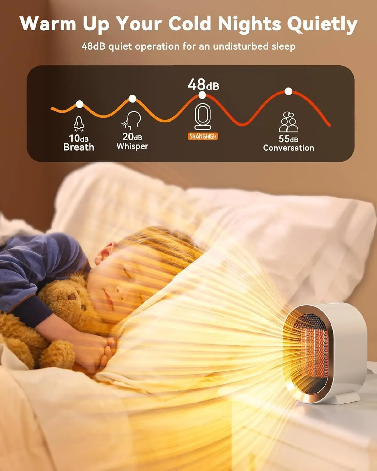 Desktop Portable Electric Heater