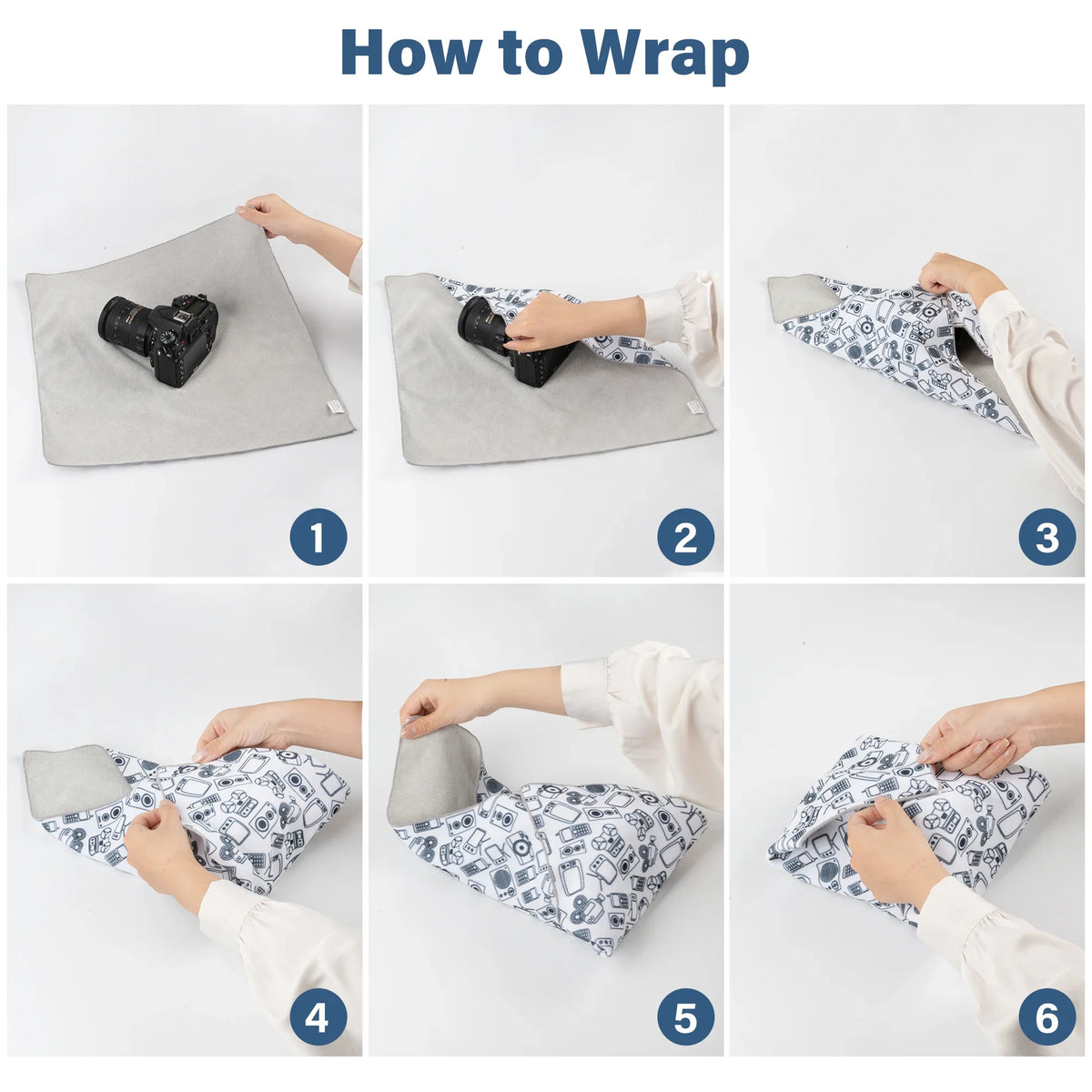 Self-Adhesive Magic Wrap - 3Pcs