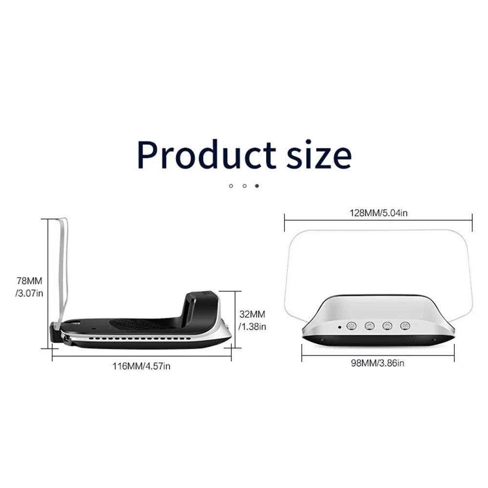Multifunction HUD Navigation Projector