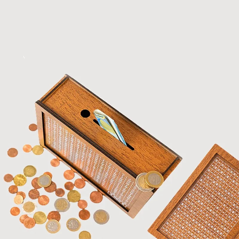 Decorative Wooden Money Box