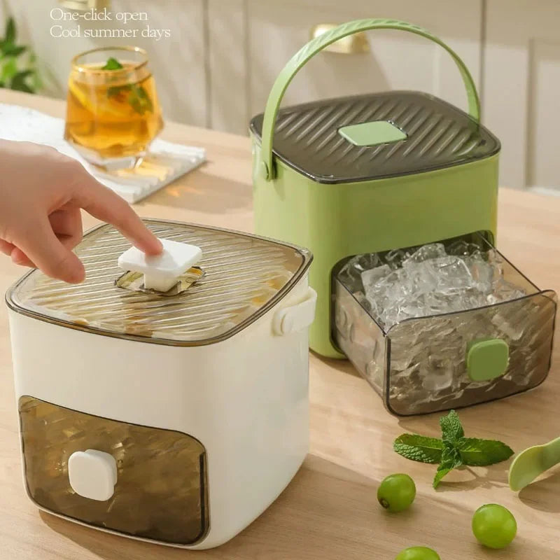 One-touch Easy Release Ice Cube Mold
