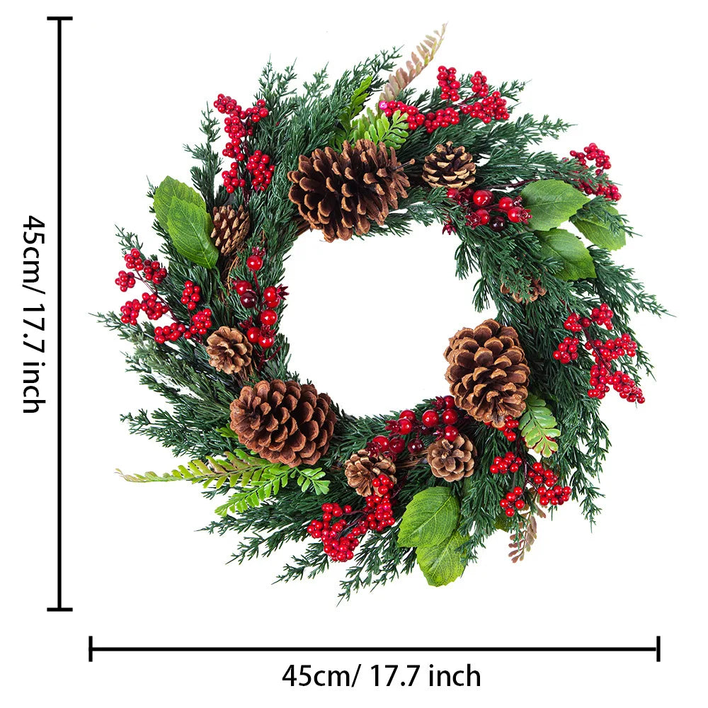 Yeouu | Red Berry Christmas Wreaths