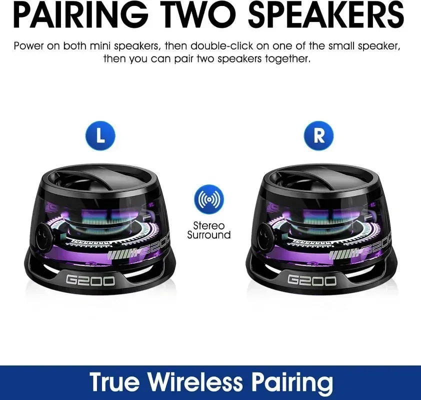 Magnetic Wireless Bluetooth Speaker