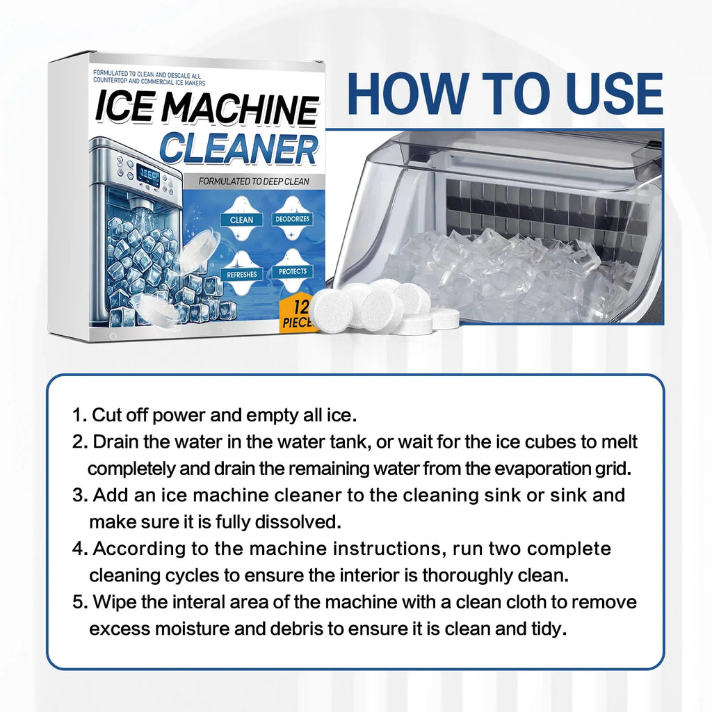 Ice Machine Cleaning Tablets