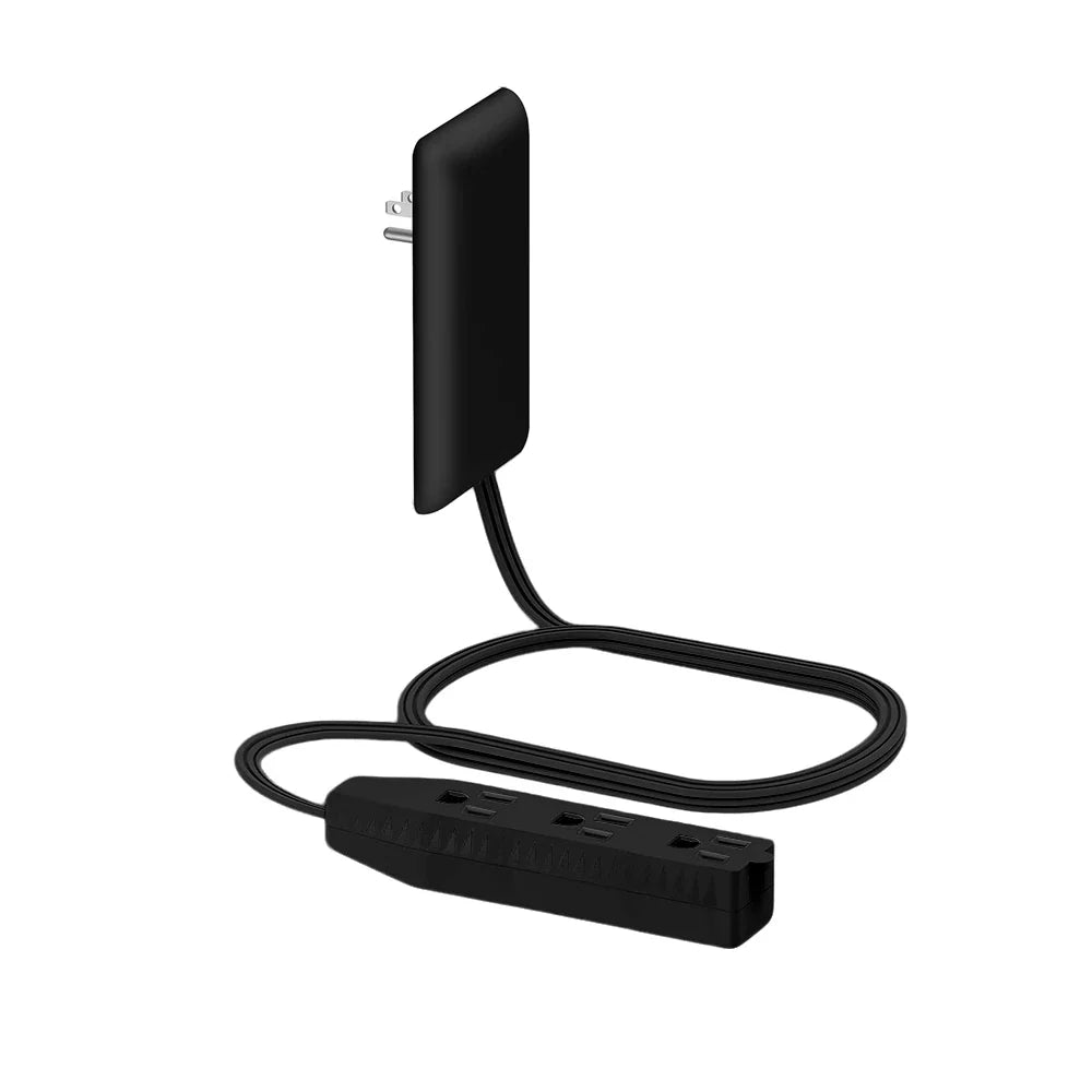 Ultra-Thin Wall Panel Plug with Extension Cord