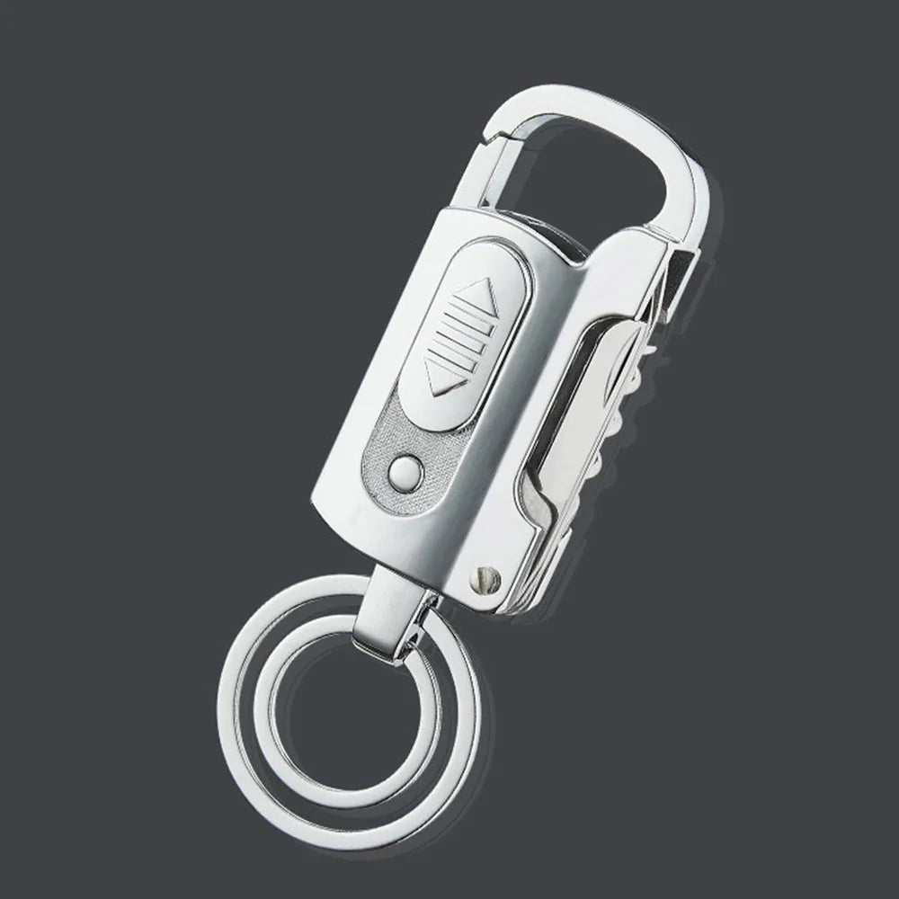 Multifunctional keychain lighter