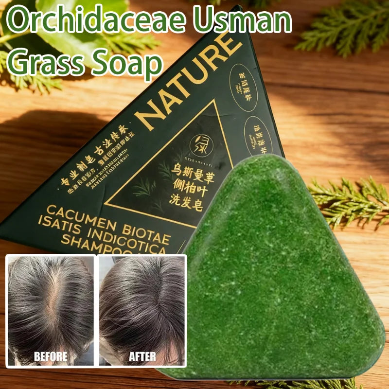 Herbal Anti-Hair Loss Shampoo Bar