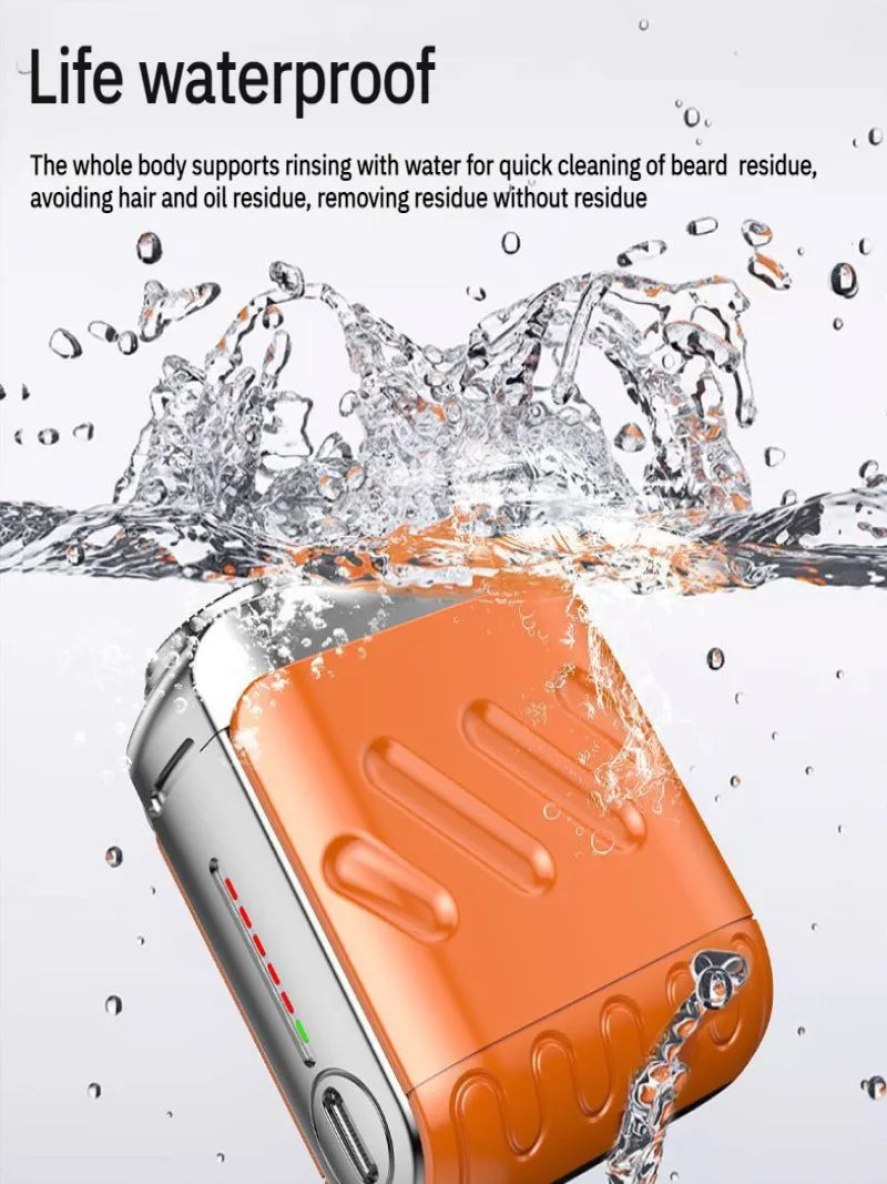 Rechargeable Mini Double Head Shaver