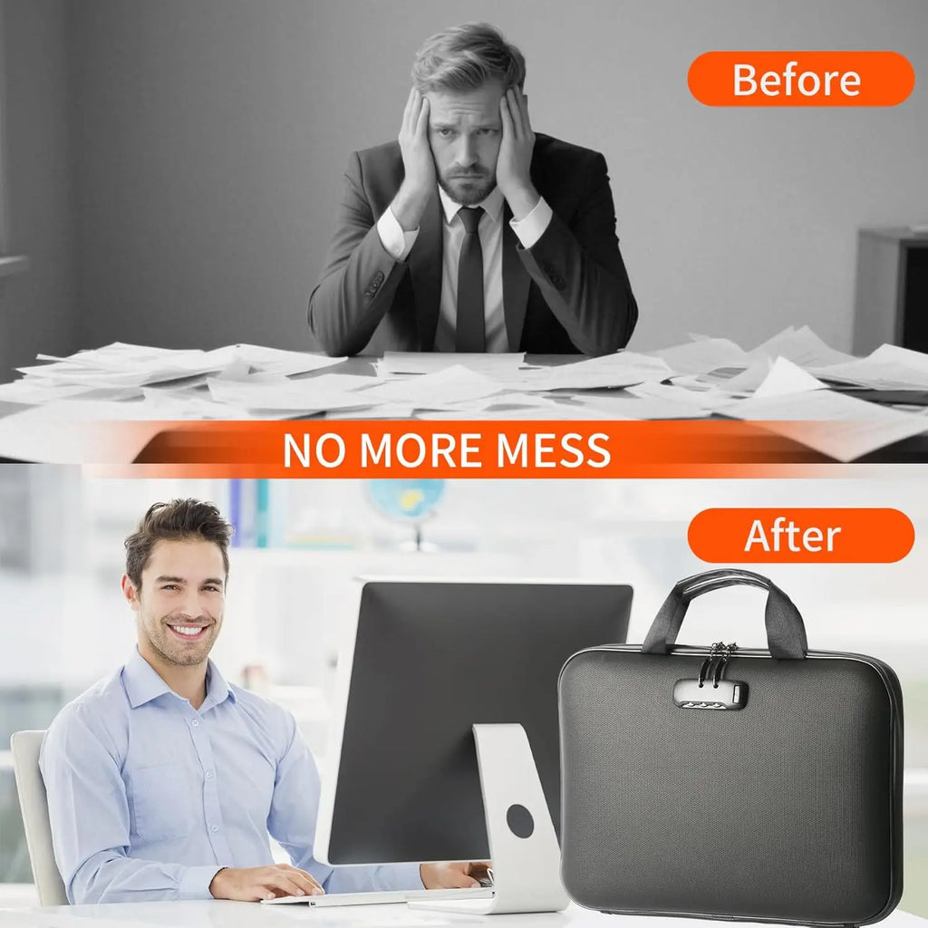 Hardcase Safe Vault Document Organizer