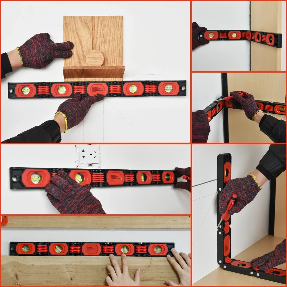 Magnetic Foldable Level Ruler
