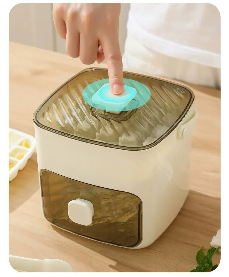 One-touch Easy Release Ice Cube Mold