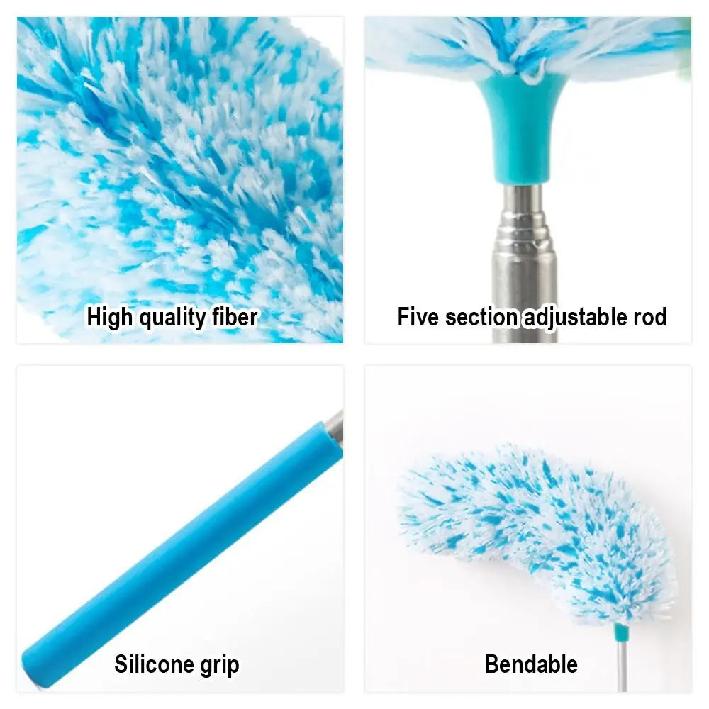 Telescopic Anti-static Microfiber Duster
