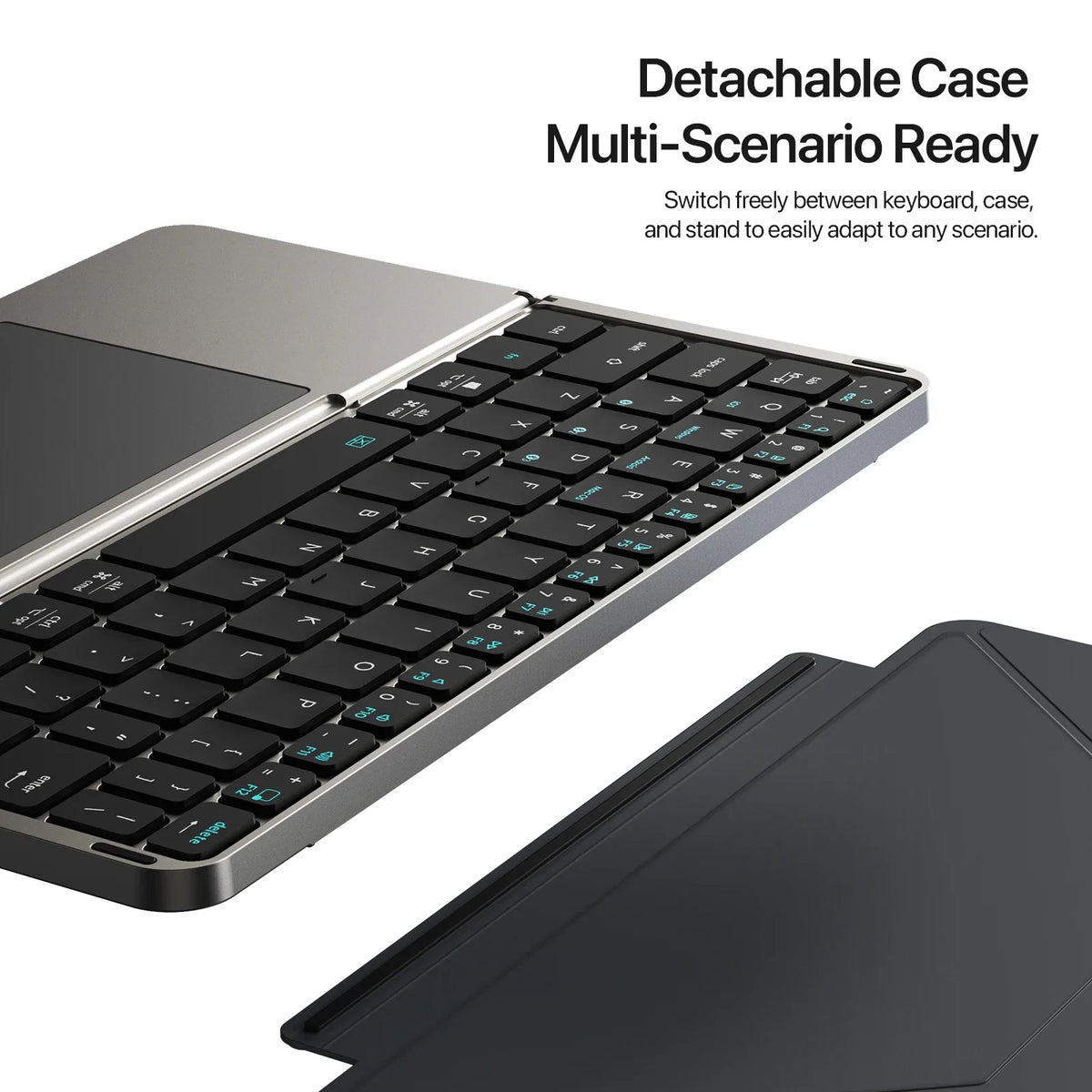 Multifunctional Foldable Bluetooth Keyboard