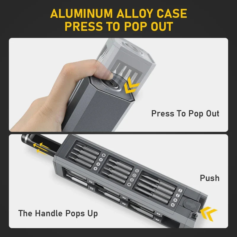 Magnetic Precision Electric Screwdriver Set