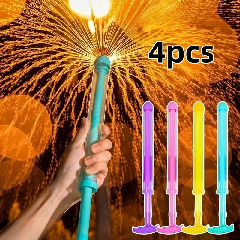 Firework Splashing Water Spray