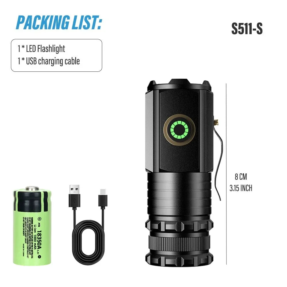 Multifunctional Powerful Super Bright Flashlight