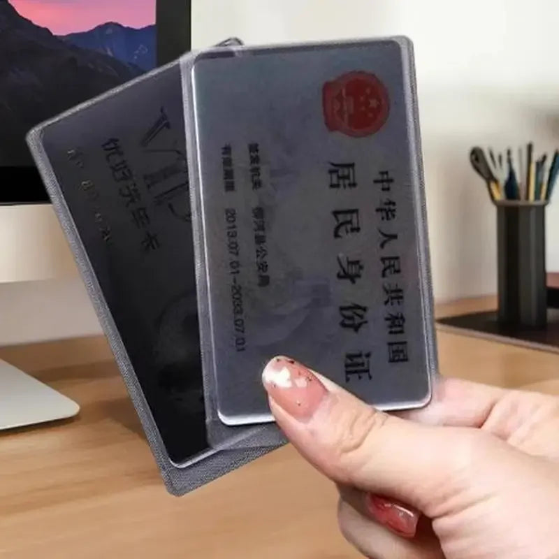 Anti-peep Privacy Protective Card Holder
