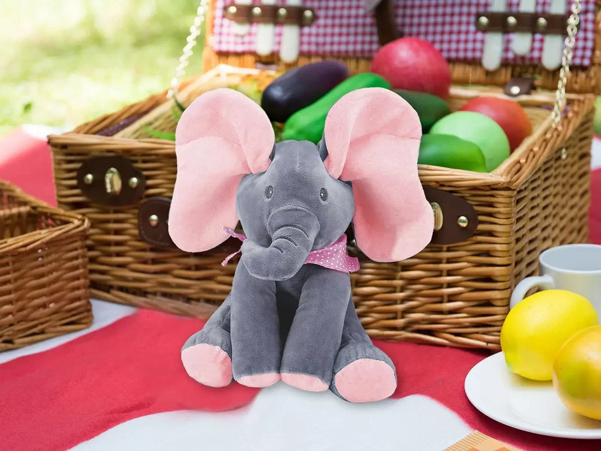 Hide and Seek Elephant Plush Toy