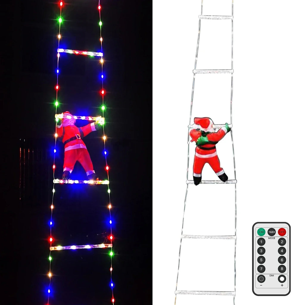 Yeouu | LuxeKlim | Premium Santa Ladder Decor