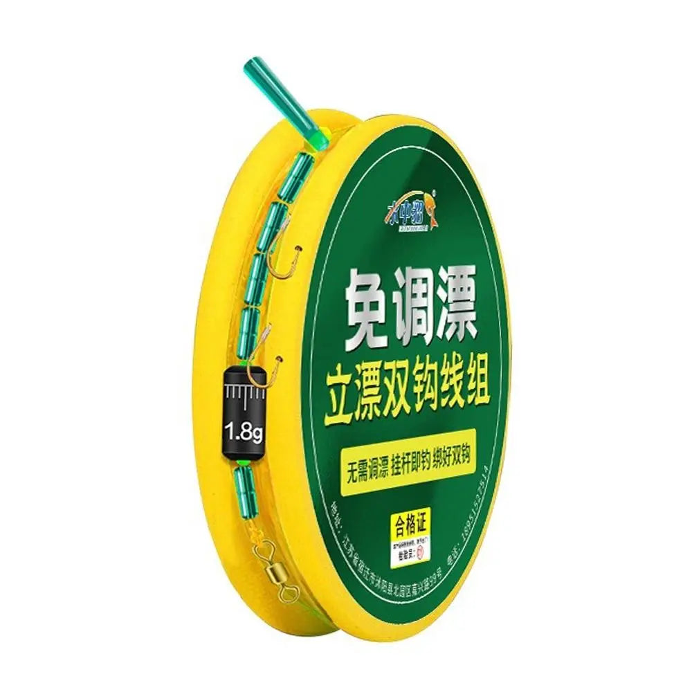 Fishing Line Set  With 2Pcs Float