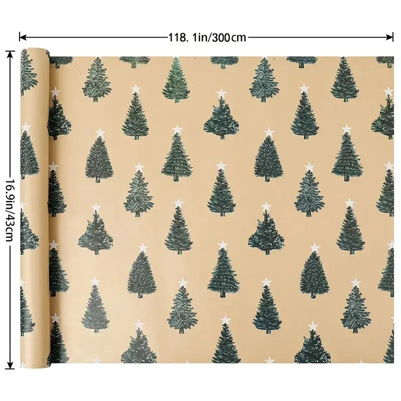 Yeouu | Tree Wrapping Paper (2 rolls)