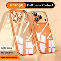 Shockproof Luxury Plating iPhone Case