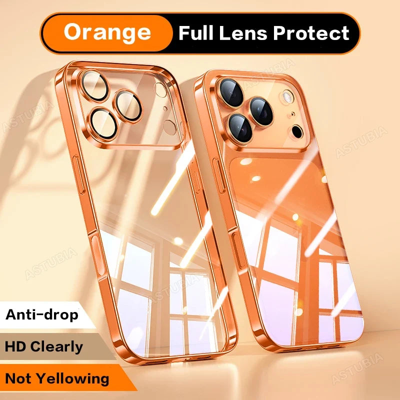 Shockproof Luxury Plating iPhone Case