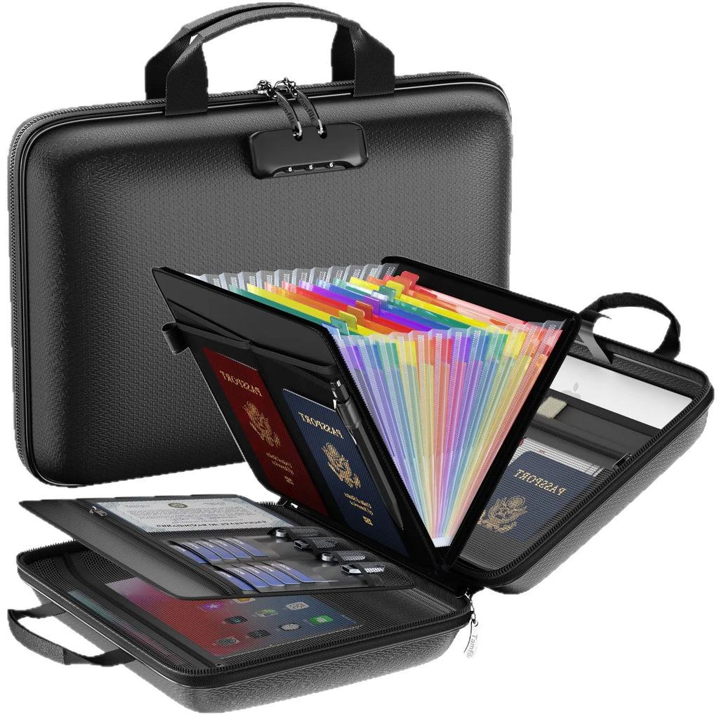 Hardcase Safe Vault Document Organizer