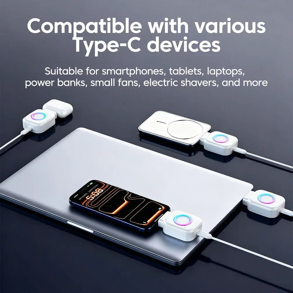 Type-C Auto Cut-Off Charging Adapter