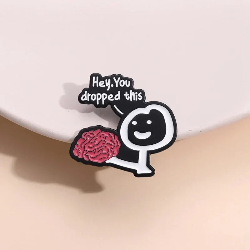 Unfiltered Thoughts Sarcastic Lapel Pins
