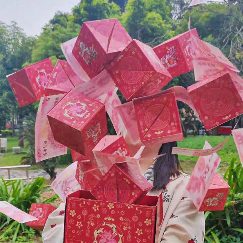 Pop Out Money Gift Box
