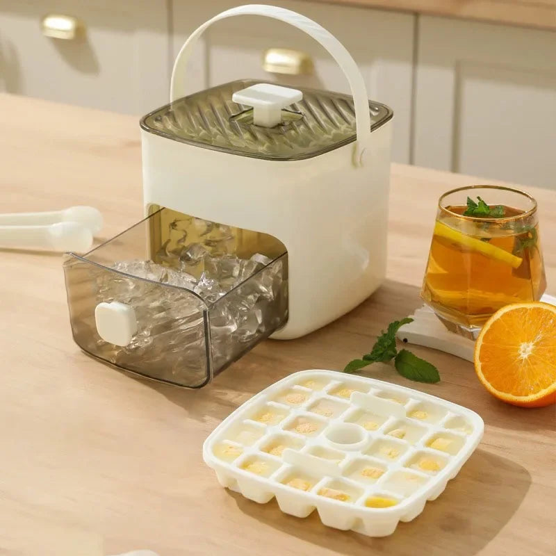 One-touch Easy Release Ice Cube Mold