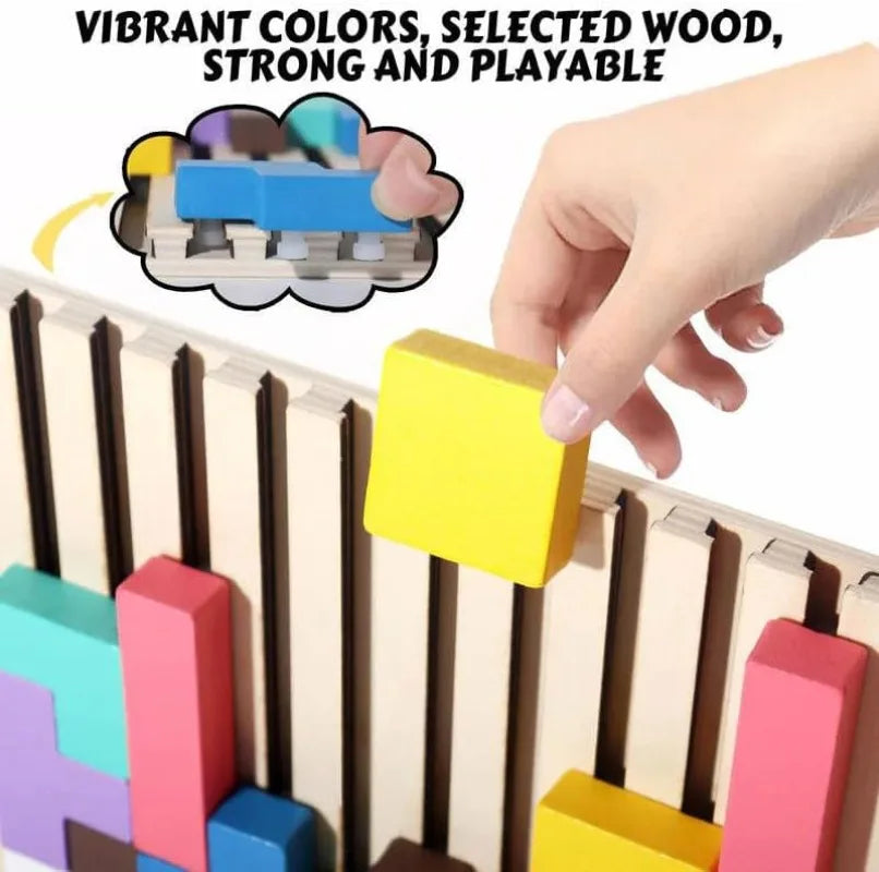 Classic Family Wooden Puzzle Game