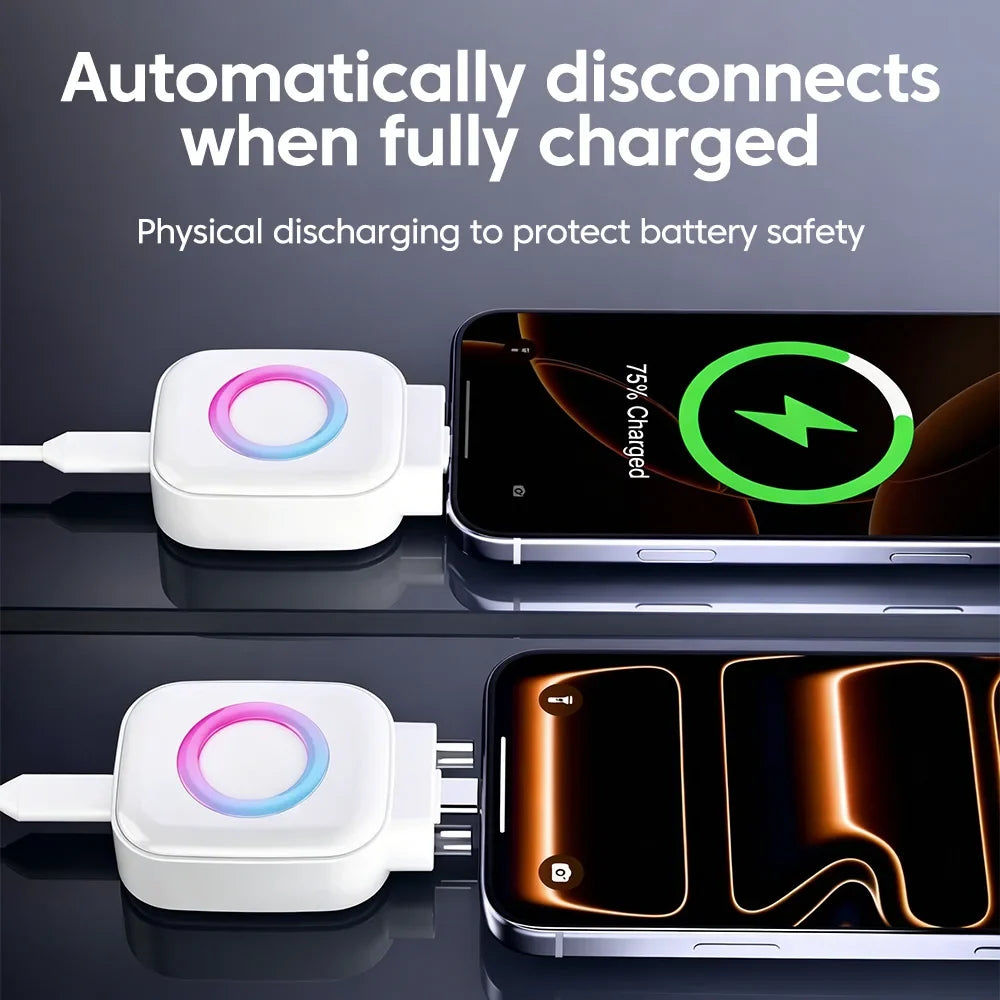 Type-C Auto Cut-Off Charging Adapter