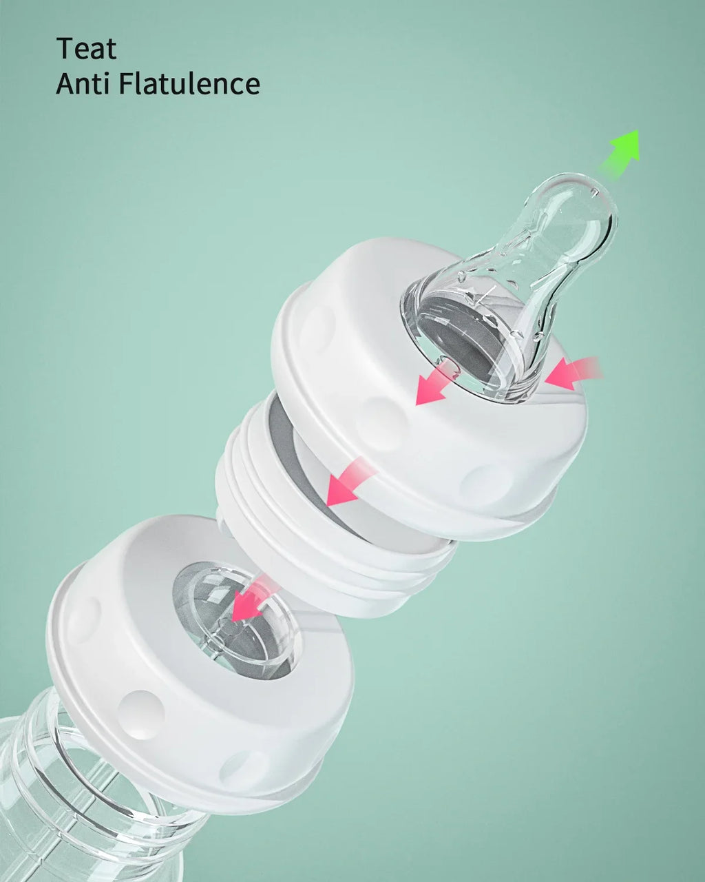 Hands Free Baby Feeding Bottle