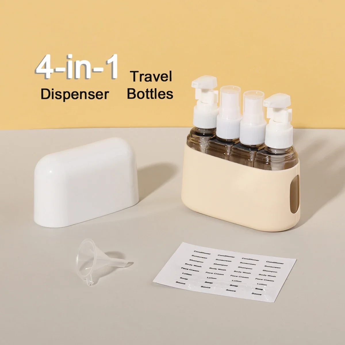 Portable Travel Spray Bottle Set