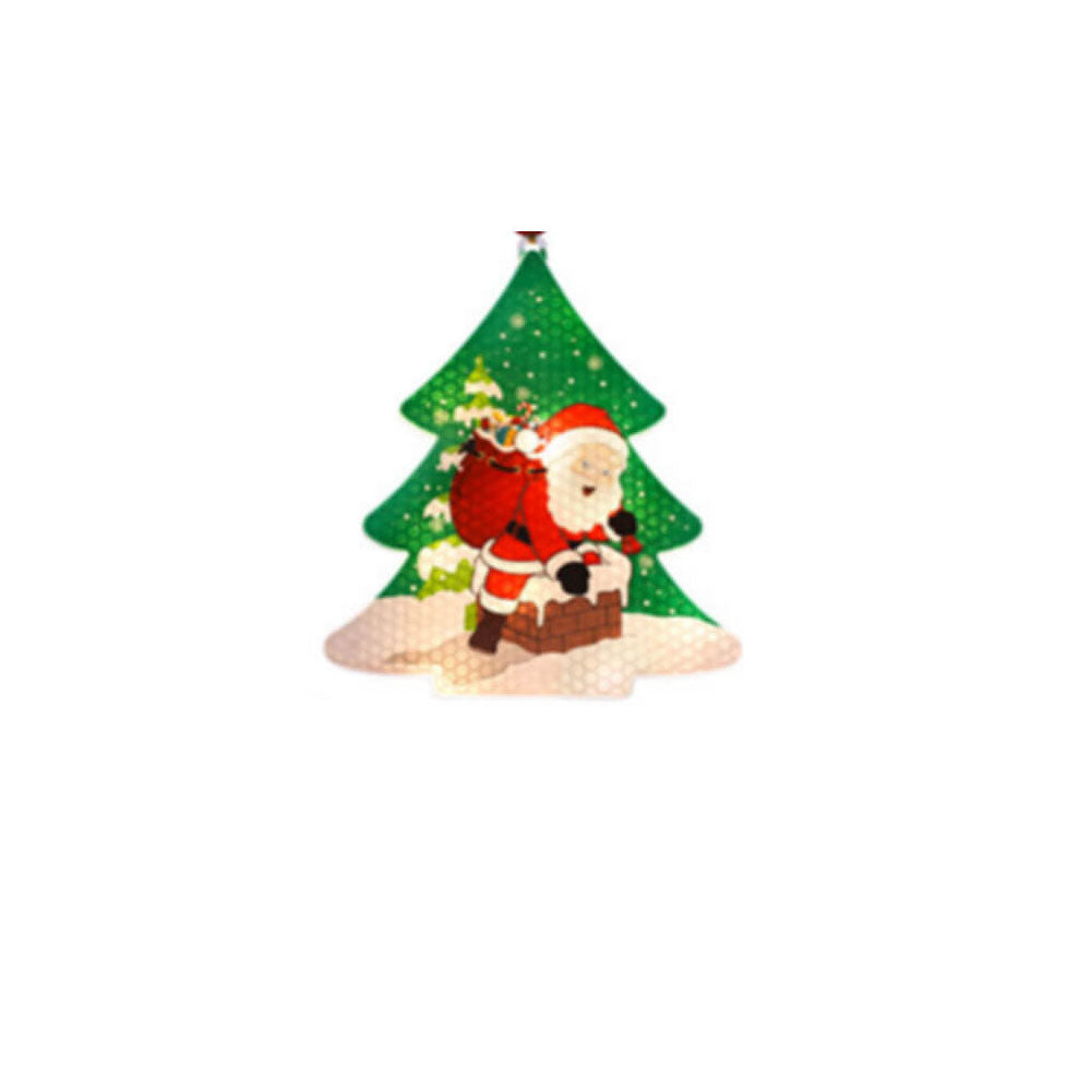 Yeouu | Christmas Decorative LED Plastic Painted Hanging Lights
