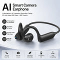 Smart AI Camera Bluetooth Headphones