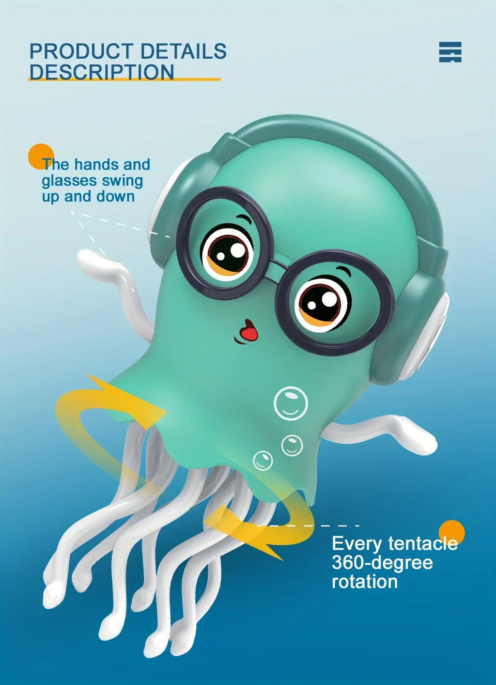 Electric Dancing Jellyfish Toy