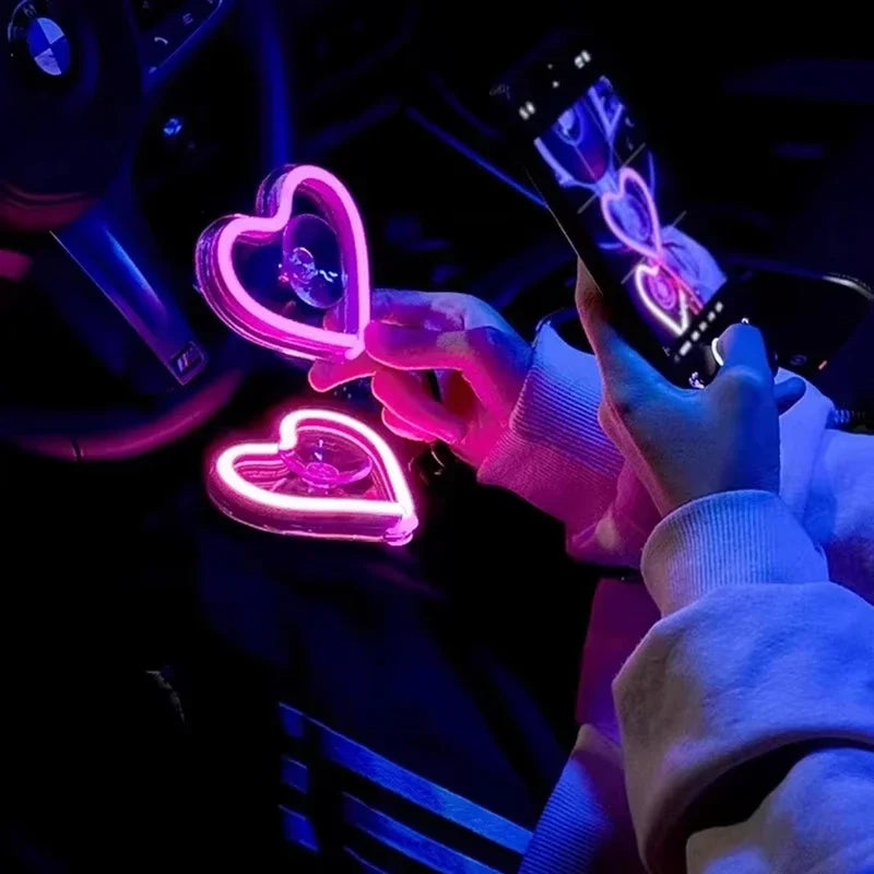 Glow Heart RC Neon Light
