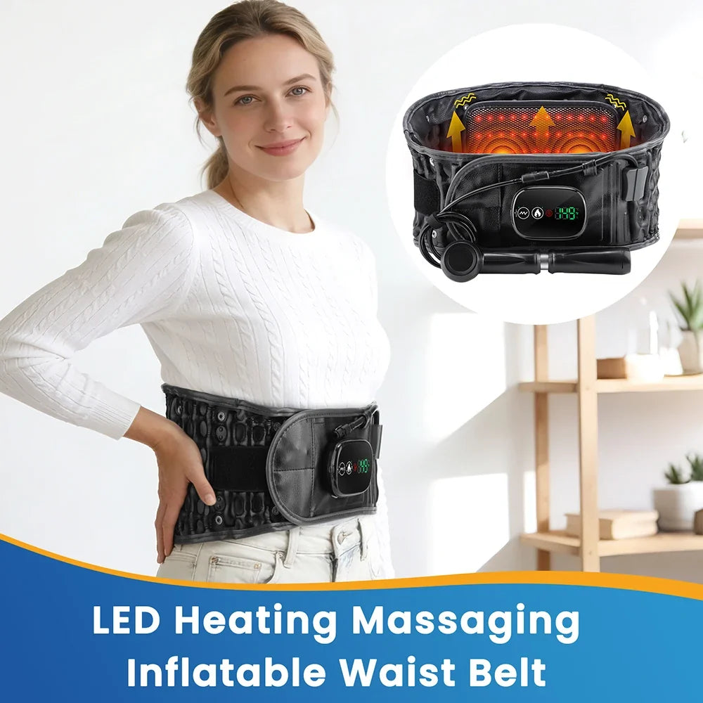 Inflatable Lumbar Pain Relief Belt