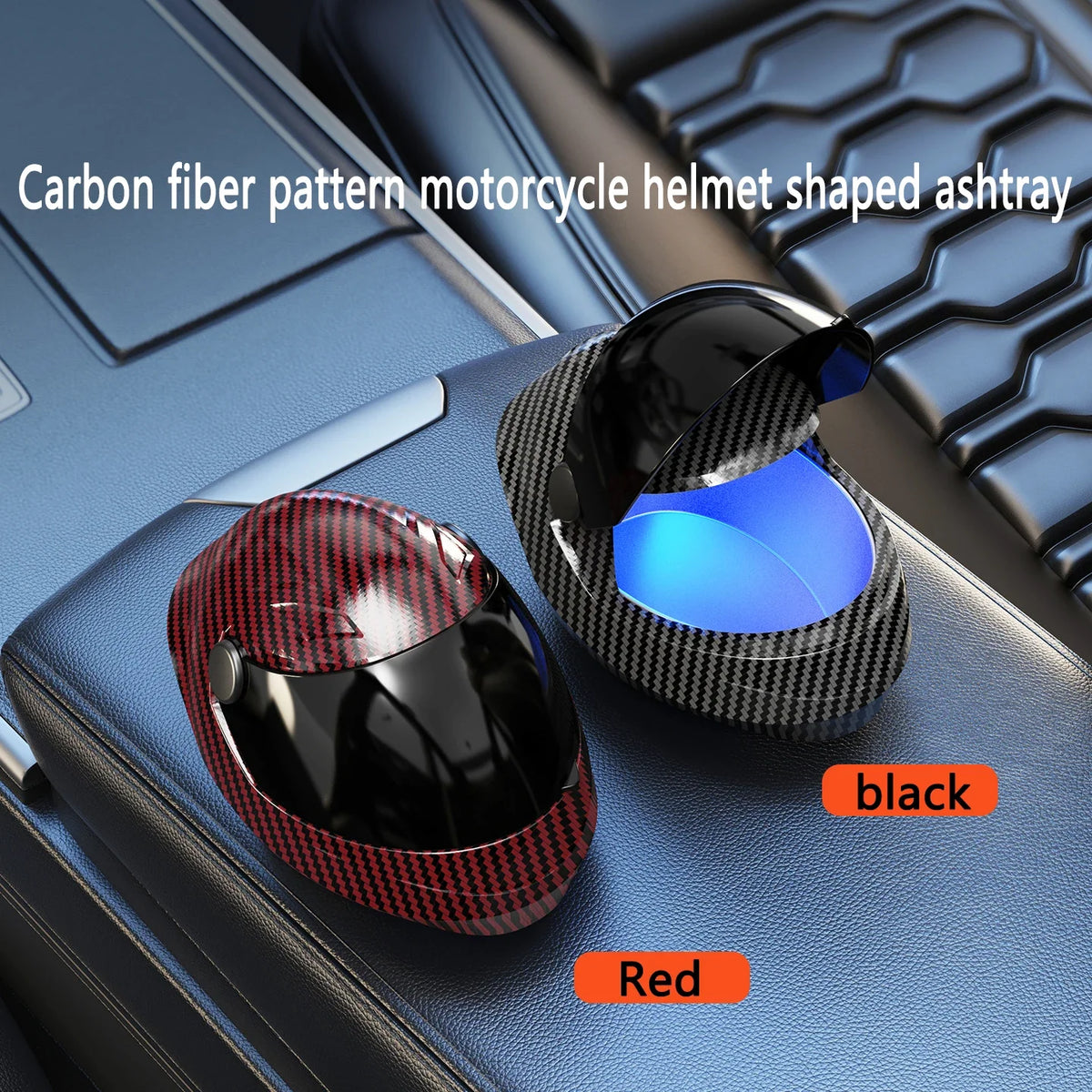 Motorcycle Helmet Shaped  Car Ashtray