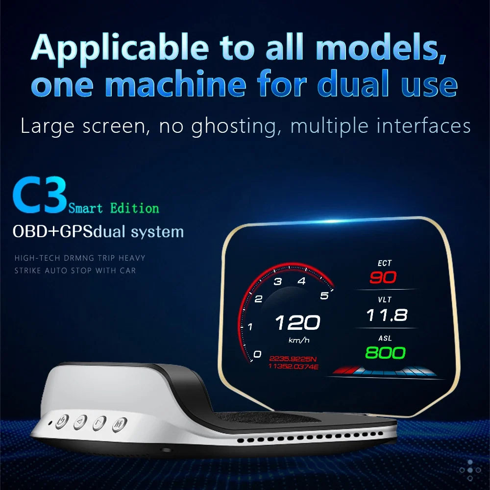 Multifunctional Car Heads-Up Display