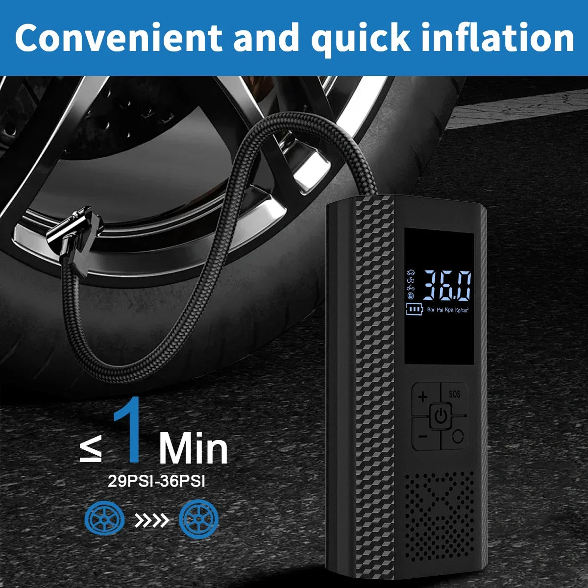Portable Wireless Air Compressor