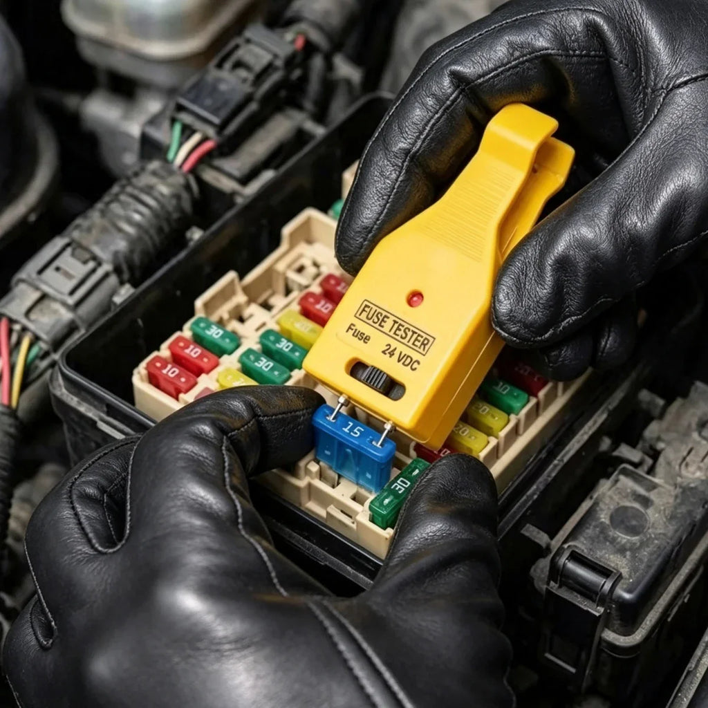 Multi-Functional Automotive Fuse Checker Tool