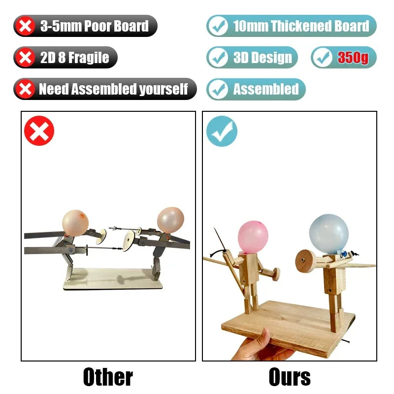 Wooden Edition Balloon Blasters