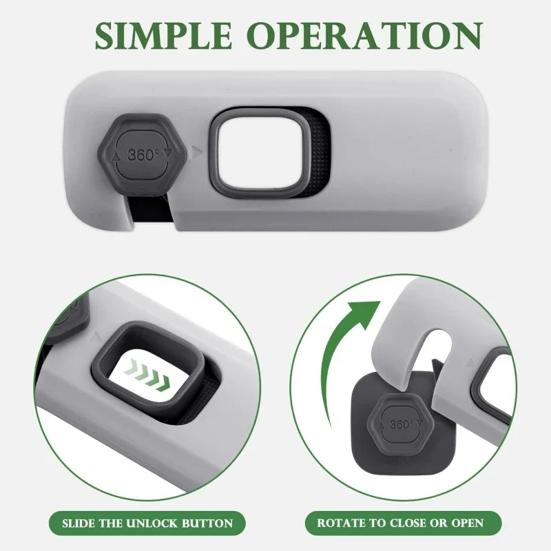 Refrigerator Door Safety Locker