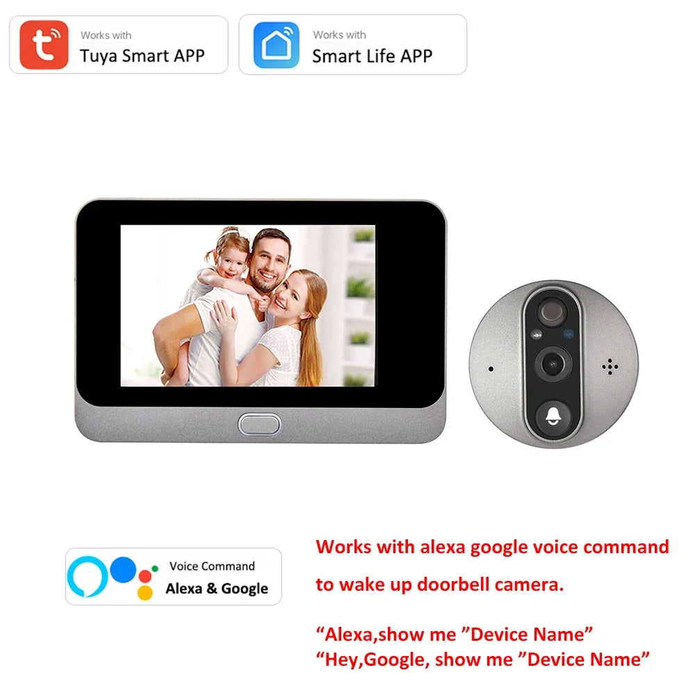 WiFi Door Bell Eye Camera