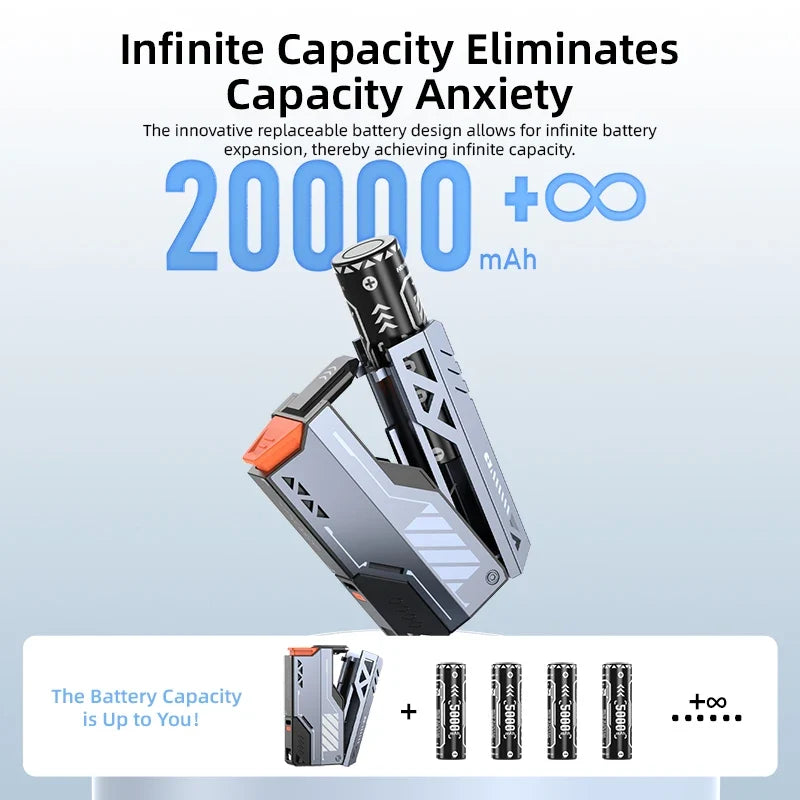 Replaceable Battery Power Bank